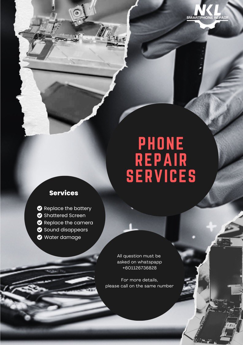 pinatbat's tweet photo. nak baiki telefon tapi takda masa pergi ke kedai?

saya boleh terus ke kawasan anda

✅IOS
✅ANDROID

📍: MELAKA (Ayer Keroh , Batu Berendam , Jasin , Merlimau)
🚗: pickup &amp; delivery available setiap hari

https://t.co/Us4MnGJ2cH https://t.co/bPDf3jnDb7