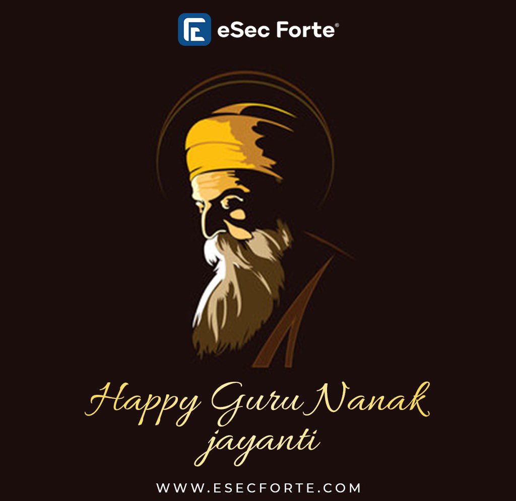 May the teachings of Guru Nanak Dev Ji guide you towards a life of compassion, love, and selfless service. Happy Gurpurab! . . . #esecforte #gurpurab #gurunanakjayanti #Cybersecurity #dfir #digitalforensics #esecfortians