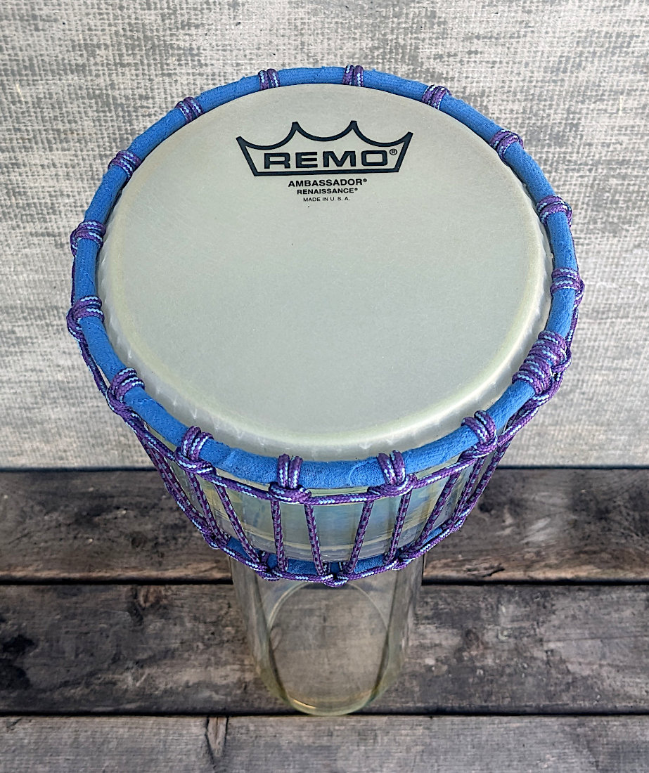 A glass #djembe? A glass #talkingdrum? What?!?! Introducing #handblownglass drums.

#drums #percussion