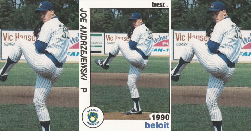 Joe Andrzejewski pitched in four pro seasons, made single-A - Active 1988 to 1991 greatest21days.com/2017/06/joe-an… #Brewers