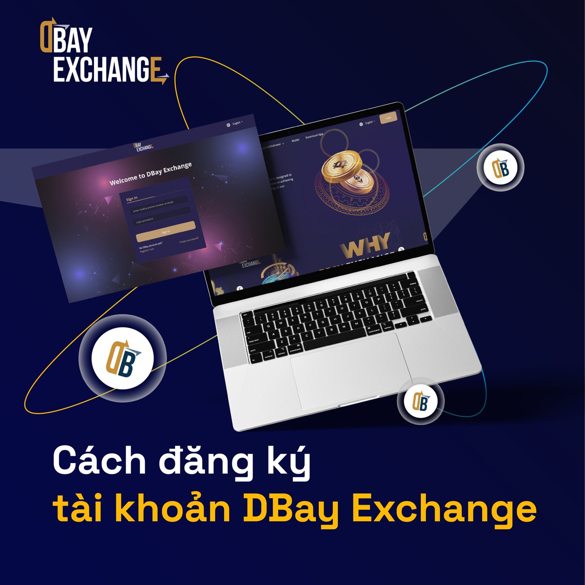 DbayExchange's tweet photo. 👀 Để đăng ký tài khoản DBay Exchange, bạn hãy:

👉 truy cập vào https://t.co/NyLj937jwa, nhấp vào nút: ĐĂNG NHẬP, ở khung đăng nhập bạn nhấp vào mục: ĐĂNG KÝ NGAY để bắt đầu đăng ký tài khoản.

#coin #dbayexchange https://t.co/Dreu8kyBlu