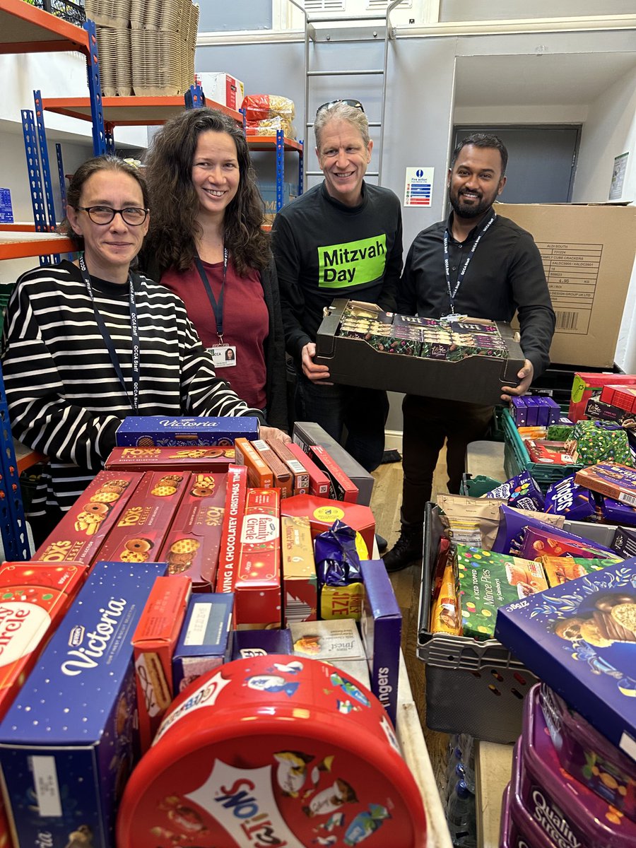 Queen's Crescent Community Association (@qcca_ltd) on Twitter photo We need festive treats for the food-bank - and our friends at <a href="/sh_synagogue/">South Hampstead Synagogue</a> delivered this huge haul for <a href="/MitzvahDay/">Mitzvah Day</a>. Thank you so much 👏🏻! If you’d also like to donate, see qcca.org.uk <a href="/QCCA_CEO/">Foyezur Miah</a> <a href="/Pramstead_/">Pramstead</a> <a href="/KtoKRadio/">K2K Radio 📻</a> We need festive treats for the food-bank - and our friends at <a href="/sh_synagogue/">South Hampstead Synagogue</a> delivered this huge haul for <a href="/MitzvahDay/">Mitzvah Day</a>. Thank you so much 👏🏻! If you’d also like to donate, see qcca.org.uk <a href="/QCCA_CEO/">Foyezur Miah</a> <a href="/Pramstead_/">Pramstead</a> <a href="/KtoKRadio/">K2K Radio 📻</a> 