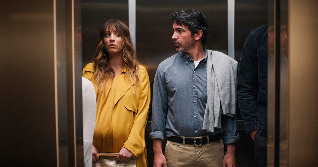 Yep, that’s totally not Kaley Cuoco’s real baby bump ha ha. 👀

Stream #BasedOnATrueStory to catch her as Ava - a heavily pregnant woman with an equally heavy obsession with serial killers. Now on #HBOGO.