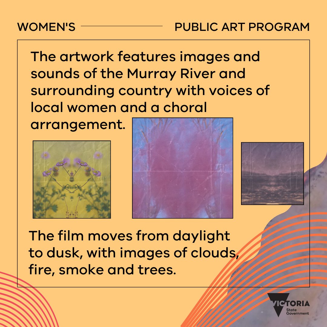 🥁Drum roll please...it’s time to reveal the sixth artwork funded by the Victorian Women’s Public Art Program: ✨Yennaga Yettang/Come See✨ Maree Clarke’s artwork is truly something special, so, #ComeSee it! vic.gov.au/victorian-wome… #VictorianWomensPublicArt