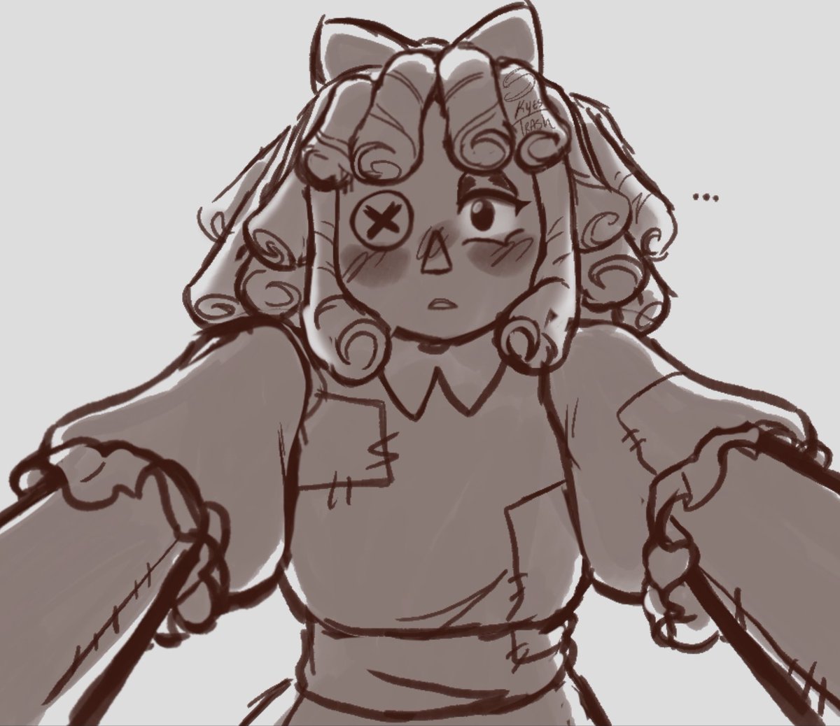 skyes_trash's tweet photo. Hello Buttonblossom nation
#Buttonblossom #DigitalYuri #RagaPom #TADC https://t.co/Fec9FqaiiA
