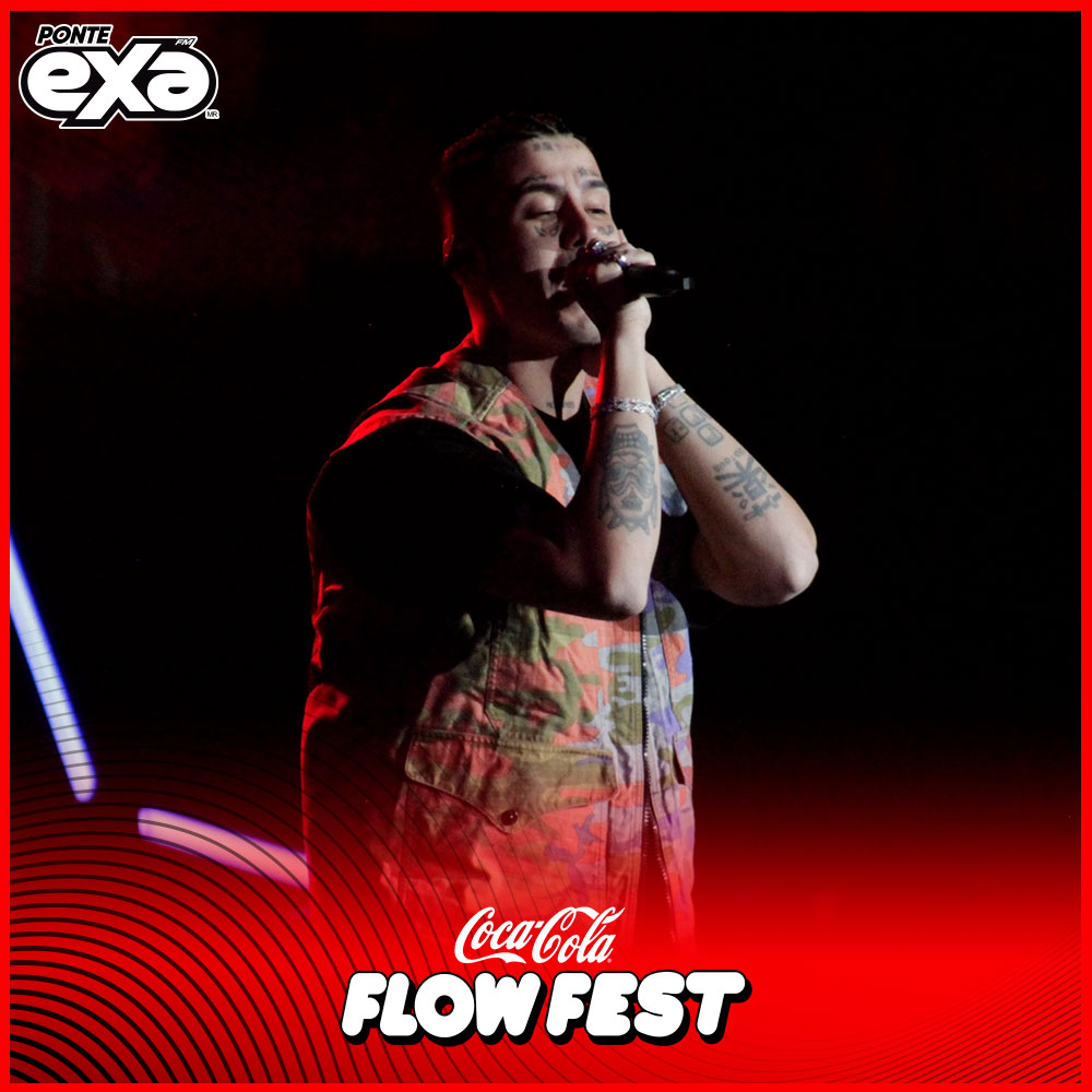 ExaFM's tweet photo. .@DukiSSJ se presentó en el escenario principal del #FlowFestExa con sus mejores rolas para perrear ❤️🔥🙆🏻♀️🎙️ https://t.co/ZPajGRIvcG