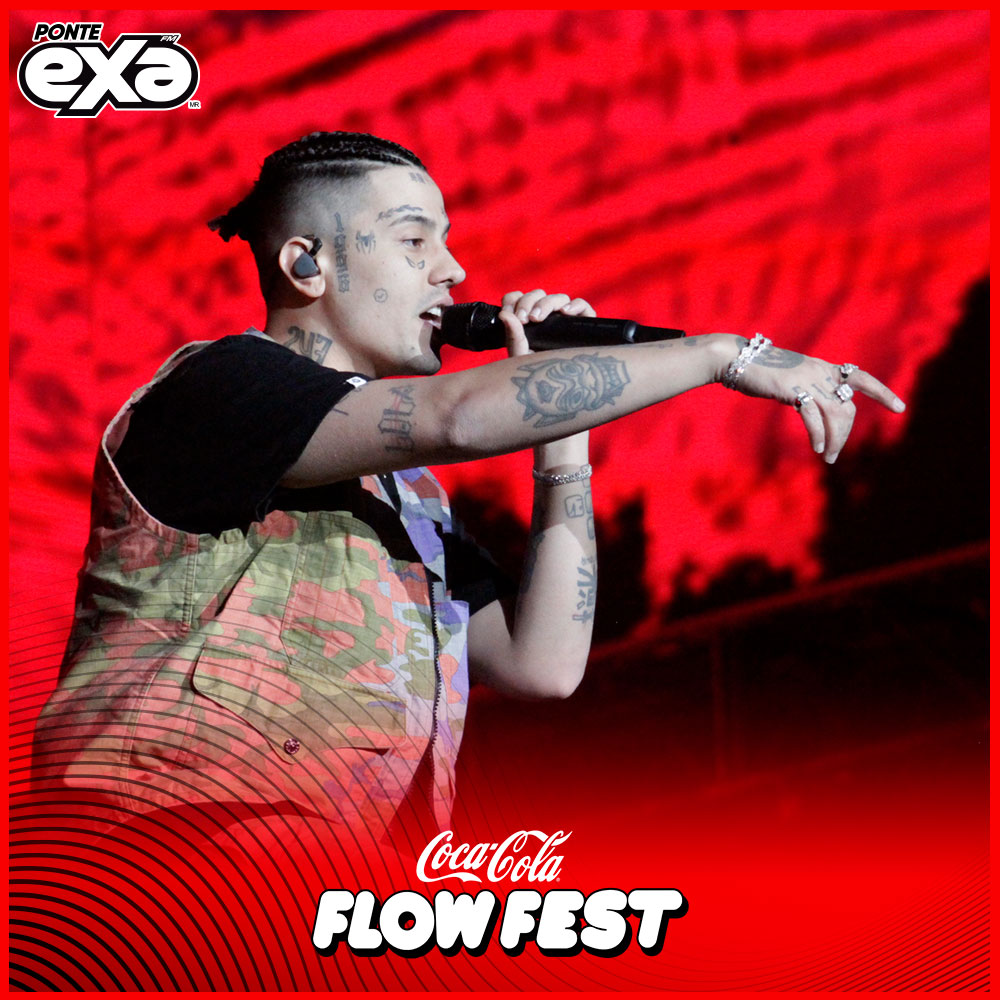 ExaFM's tweet photo. .@DukiSSJ se presentó en el escenario principal del #FlowFestExa con sus mejores rolas para perrear ❤️🔥🙆🏻♀️🎙️ https://t.co/ZPajGRIvcG