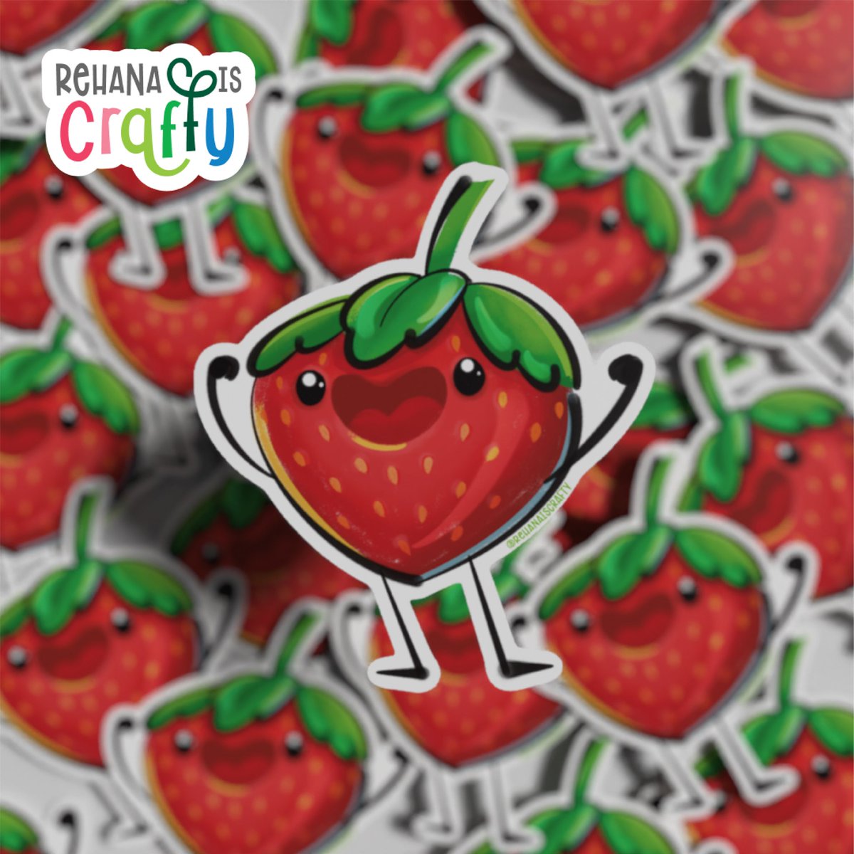 Decided to start a sticker shop and am doing a little launch tomorrow around 4p PST! instagram.com/rehanaiscrafty…