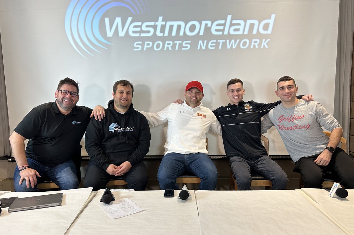 Thanks to our final two teams of the night, Penn-Trafford and Seton Hill, for spending time with us at the Westmoreland County Wrestling Kickoff Show! Watch back to the entire program on demand here: webca.st/240044
