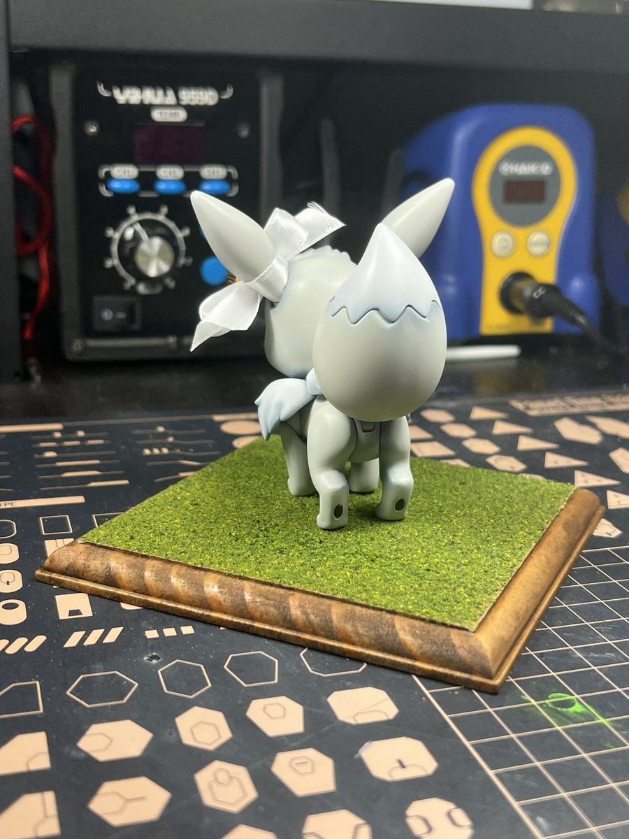 KalOtaku's tweet photo. Part Final - Pokemon Model Eevee ver. Shiny 
#plamo #plamodel #pokémon #pokemonmodelkit #pokemonmodel #bandainamco #bandai https://t.co/TicrfC8koU