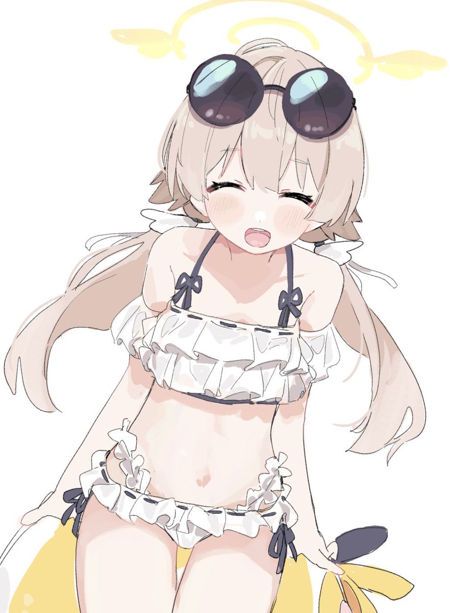 白洲アズサ(ブルアカ) ,浦和ハナコ(ブルアカ) ,阿慈谷ヒフミ(ブルアカ) ,下江コハル(ブルアカ) ,ペロロ様 「絵チャアジヒフ戦士」|ふていしのイラスト