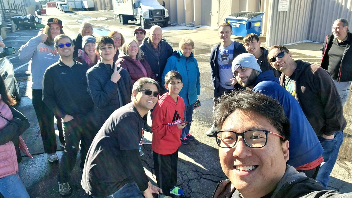 brandontan91's tweet photo. Thank You Denver Community &amp; @doomshtick for the amazing weekend (24-26Nov) 😄
This has got to be the coldest (-10'C) place I've ever played a #PokemonGO event at 🥶
Despite the crazy weather, I appreciate everyone for braving the cold while we played together 👍🏻
Till next time~~ https://t.co/lycDf2dxQf