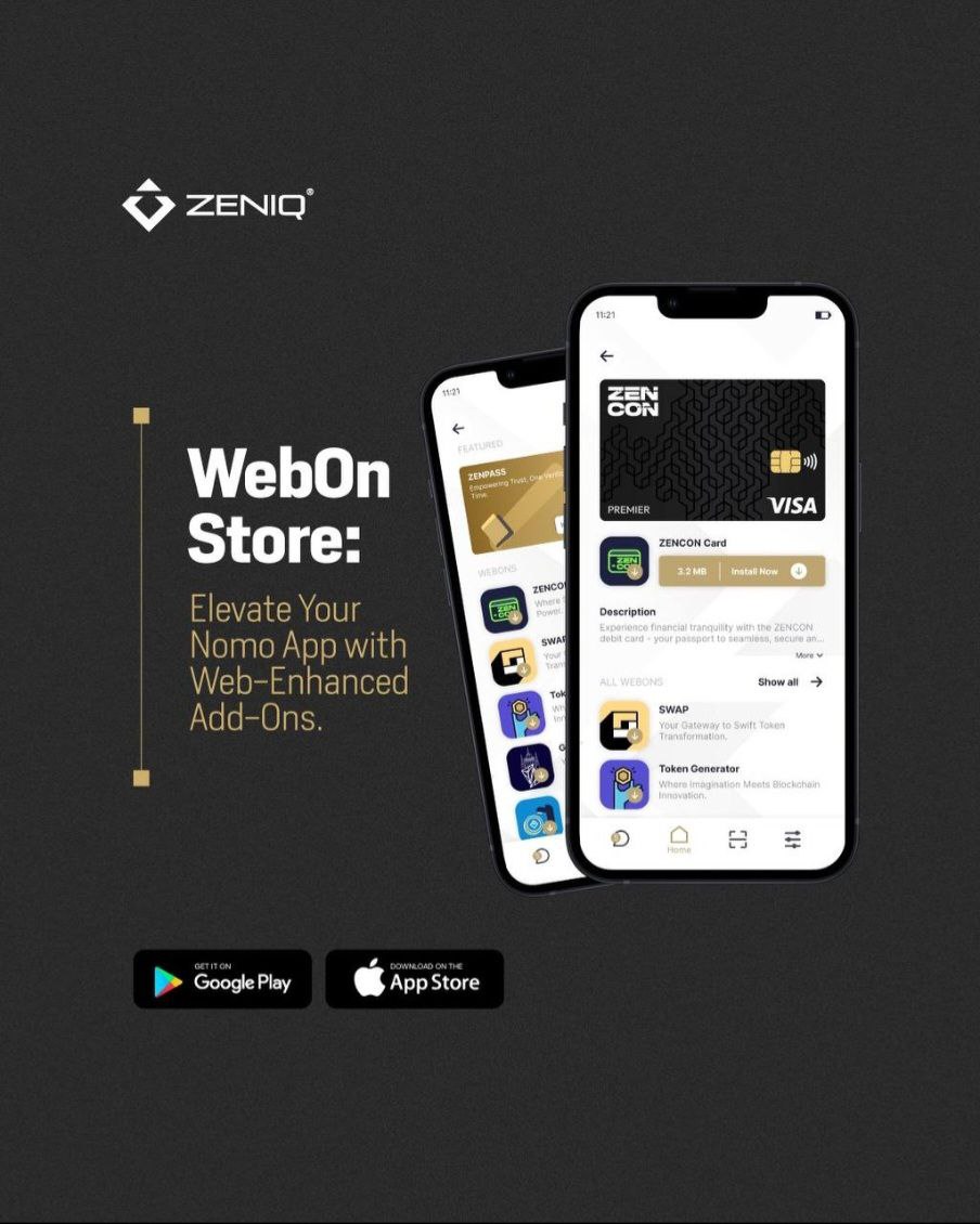 This integration allows users to add Web AddOns and customize their experience with a variety of capabilities and features that go beyond the app's standard functionality.
With Nomo WebOn, you can seamlessly extend and personalize your Nomo app.