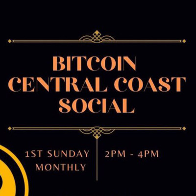 Proudly supporting the 'Bitcoin Central Coast Social' by sponsoring the room hire for their monthly meetups🙏

Join their telegram group here: t.me/ccbtcs
