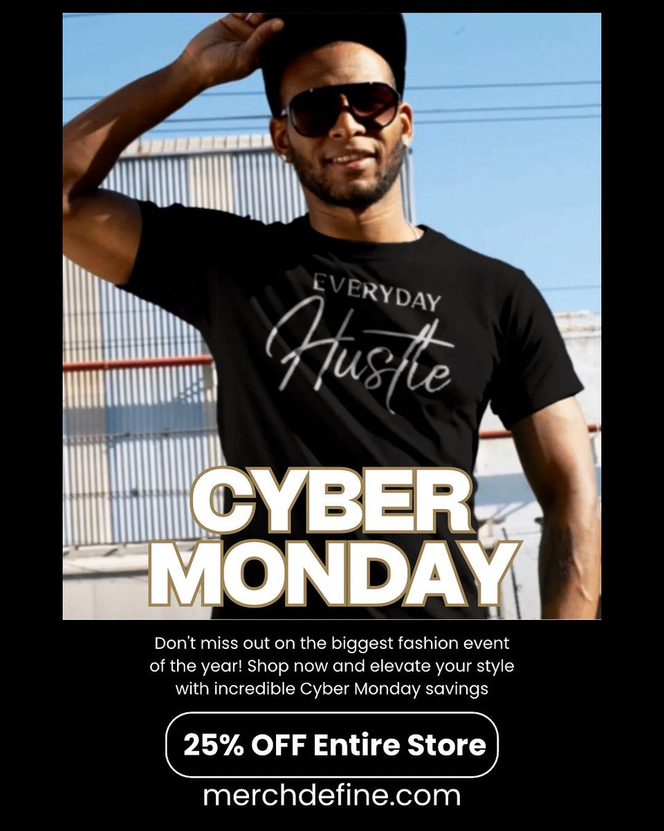MerchDefine's tweet photo. Cyber Monday Madness! 🚀 Swipe into savings with our gift 🎁 deals – Your wallet will thank you this holiday season! 💳💻
-
-
-
-
 #CyberMonday #ShopSmart #CyberMondayMagic #ShopTillYouDrop https://t.co/zzNi2p67qb