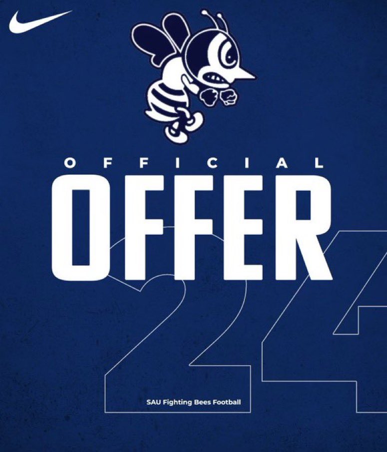 After a great phone call from @CoachBarhorst I am happy to have received an offer from @FightingBeesFB, really appreciate the opportunity @lemont_football @williehayes47 @CoachBigPete @DeepDishFB @HSFBscout @EDGYTIM @6starfootballIL @PrepRedzoneIL @PrepStarMidwest @CoastRecruits