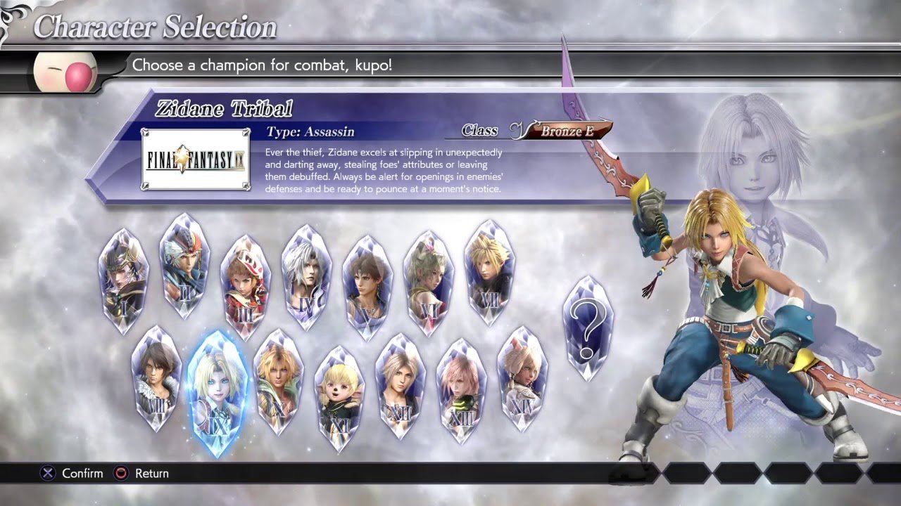 The Complete List of Final Fantasy X-2 Characters