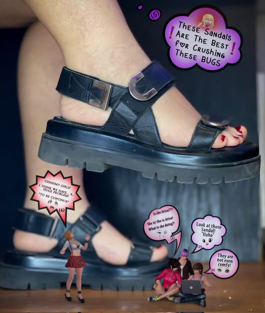 FlattenTinyRick's tweet photo. Instant karma 😈 Don't bully your giantess, especially not, if she behind you
(If you want to be crushed, just ask for it 😈)
#giantess #giantesslove #feetcontent #feetworshi̇p #feet_pic #feet #sandal #giantesscrush https://t.co/yB44NlkUvK