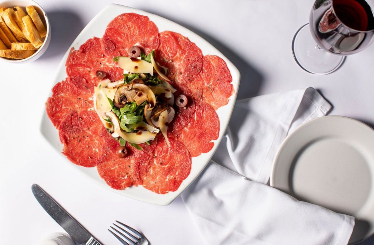 rojobistrot's tweet photo. Carpaccio de Res con Vinagreta de Balsámico, Arúgula, Champiñones y Queso Parmesano. ¡Simplemente irresistible!

Reservaciones:
☎️ +(55) 5211 3705
☎️ +(55) 5211 3834

O a través de @opentable https://t.co/WT1JpQJdwT