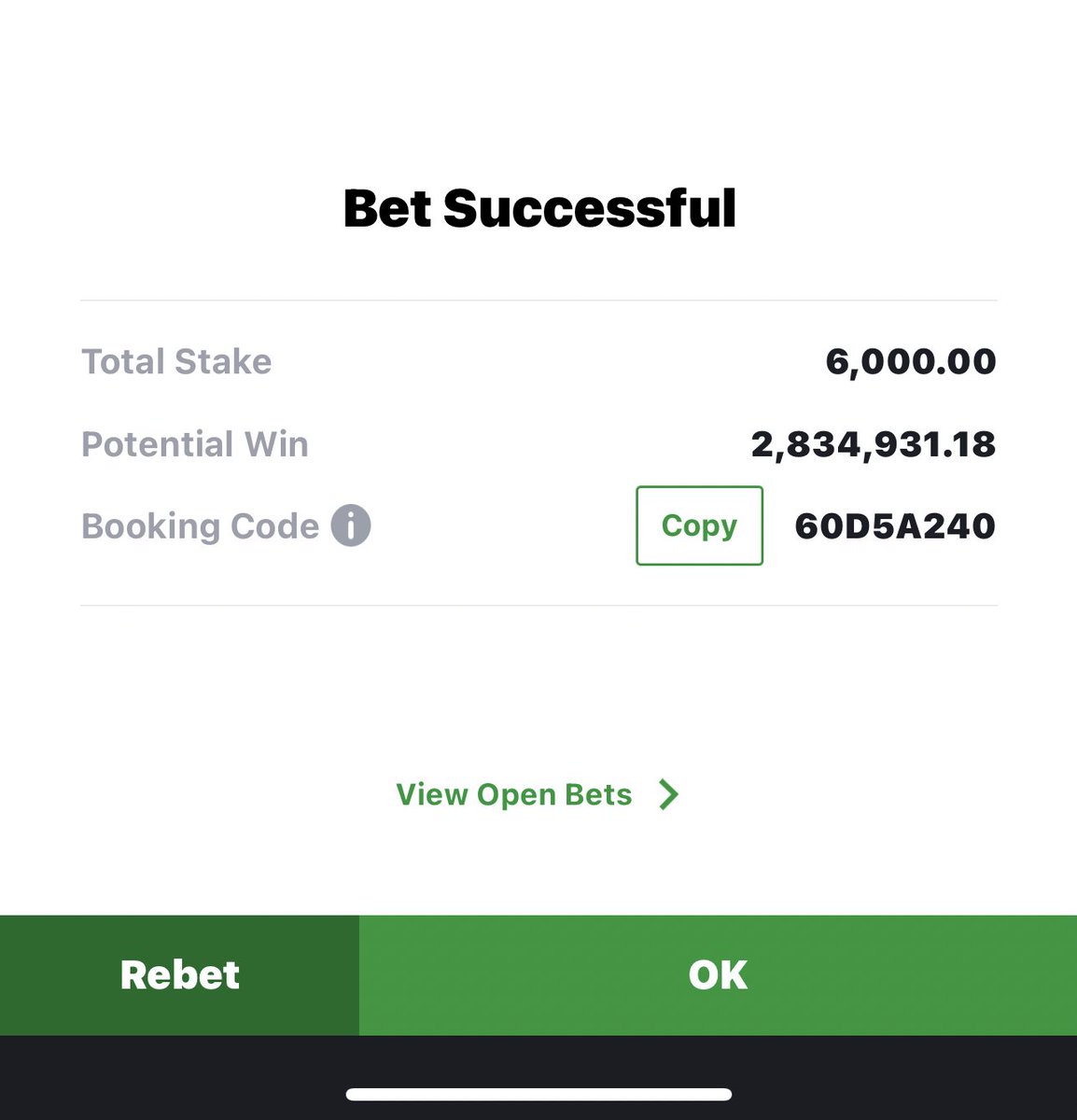 FreshBossTips's tweet photo. 400+ Odds 

60D5A240 ✍🏻🔞 https://t.co/IgyWHlD6z1