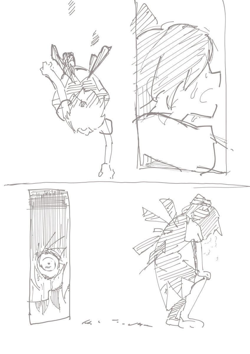 後ろに立つ少女🌻 