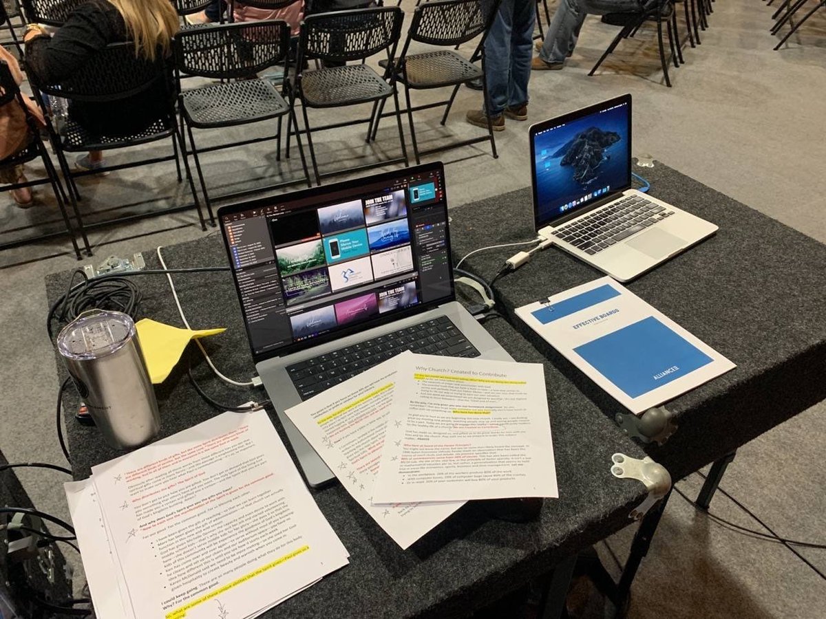 Churches do the lighting