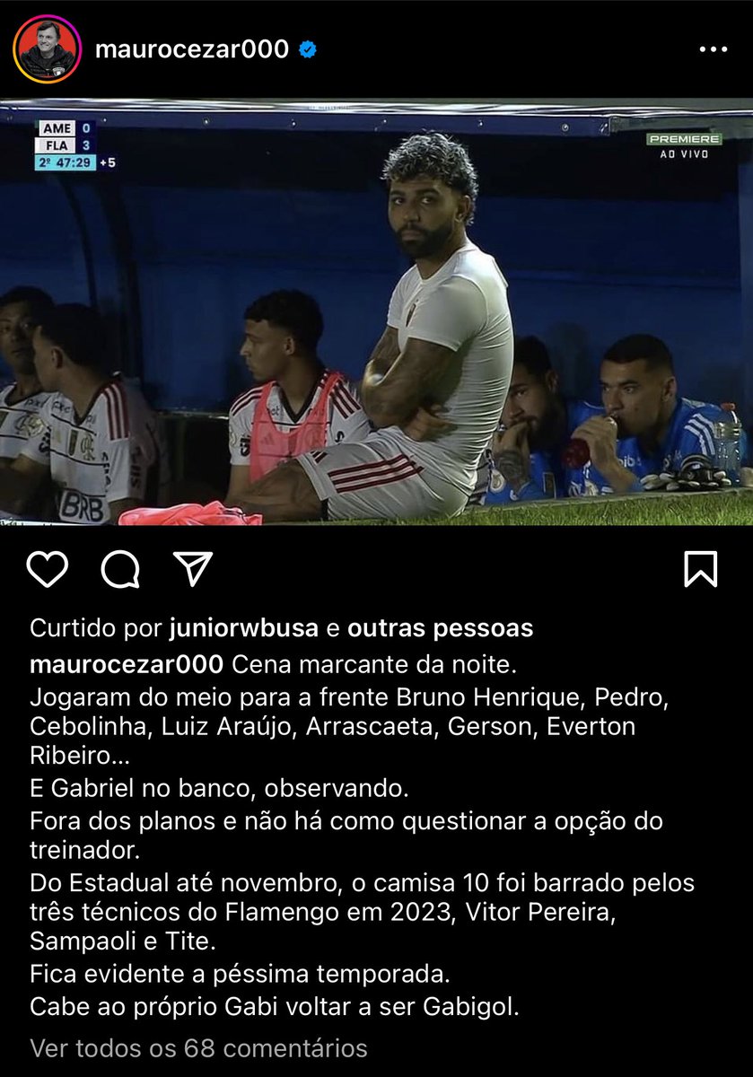 vtorg's tweet image. Ah, entendi pq já tá pipocando tweet com essa cena e hate contra o jogador.