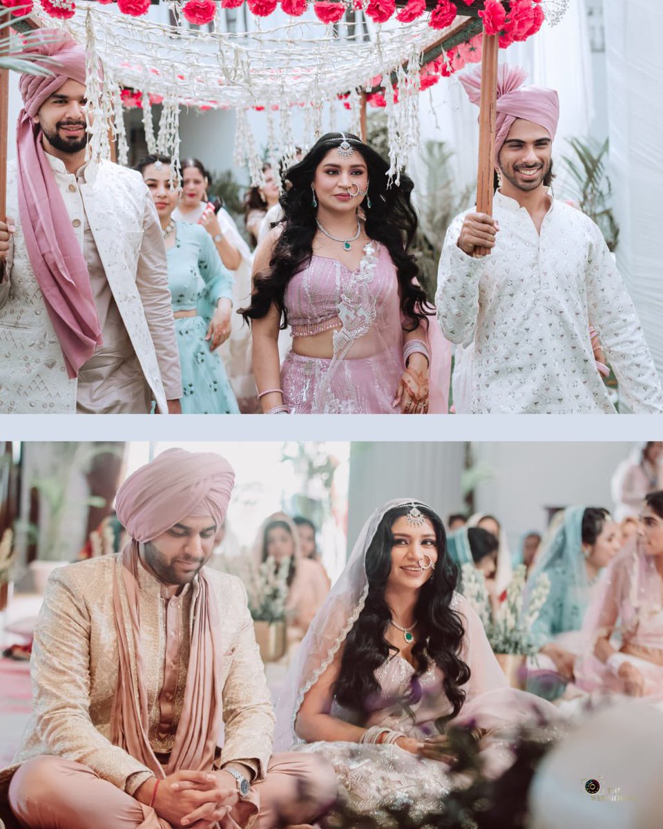 MakersWed's tweet photo. Day Wedding Vibes - Nivedita &amp; Gaurav. Our Star couple https://t.co/IWH62pzrPy