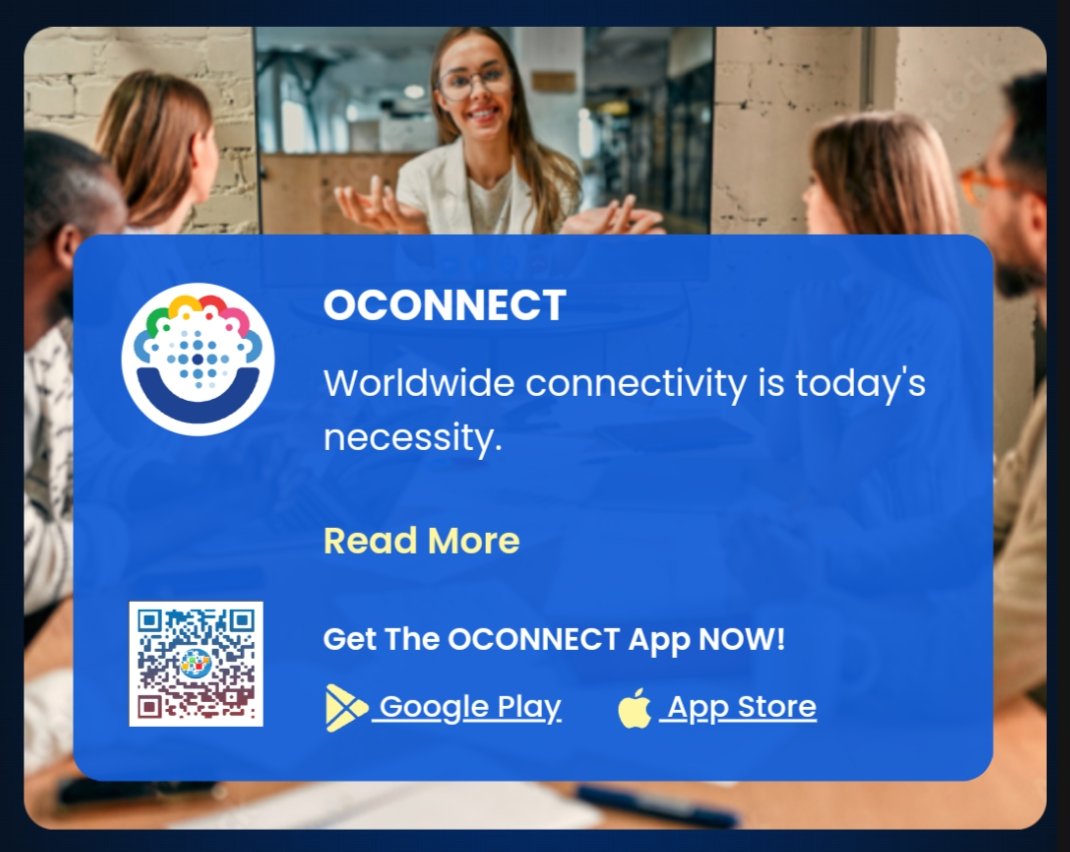 Anup79683266's tweet photo. Worldwide Connectivity is today's necessity. Subscribe #O_CONNECT (AI HD AUDIO VISUAL CONFERENCING TOOLS) powered by #ONPASSIVE now at $93 for Founding member &
$190 for others (Package of 3 month)
Get registered & 14 DAYS FREE TRIAL OF O-CONNECT now ...
https://t.co/Adhydq5sWG https://t.co/ED8FoRrML0
