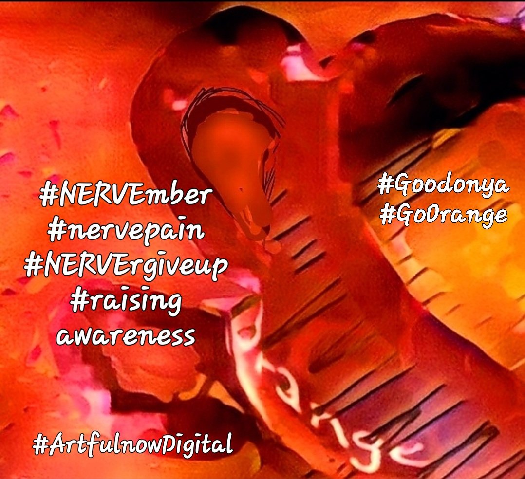 ArtfulnowStudio's tweet photo. I've been #pricked by #NERVEmber & @iPainOfficial what about you?
I have found this #NERVEmber to have been pretty difficult to keep up & keep going with #raisingawareness of #nervepain illnesses
There's 150+ on the list & #CRPS is #1 for me
#IAM a #CRPSpainwarrior
#NERVErgiveup https://t.co/nFNnXbkrJu