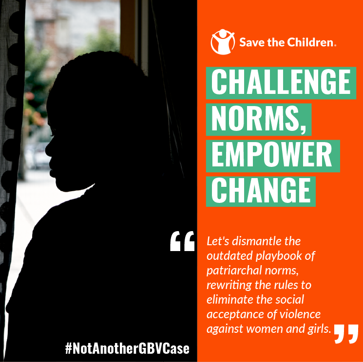 YvonneArunga's tweet photo. Some norms and cultural barriers perpetuate violence. Let's challenge   them, promote equality, and invest in girl’s education to break the cycle of   violence against women and girls. #16DaysofActivism #NotAnotherGBVCase
#InvestToPrevent https://t.co/LJ6jWAcPOl