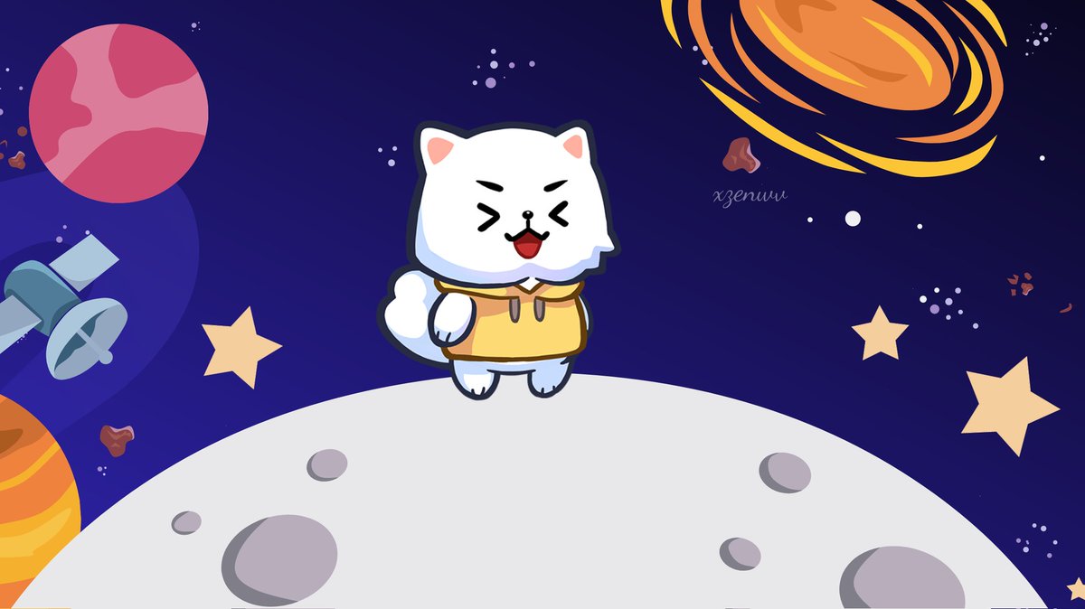 xzenwv's tweet photo. congratulations to @Pomerium_space for 100k followers 🥳🥳🥳🥳🎉
I made paintings of outer space and the moon so that the pomerium is always on the moon

#Pomerium #Pomerium100kevent #prizepool #Pomedecoration https://t.co/ZZTOS6ETOt