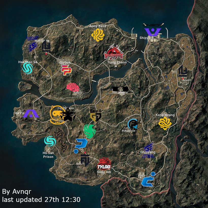 Avnqr's tweet photo. Update with latest drops spots for last chance here at #PGC23
Potential hotdrop in chuma, maybe one of the teams goes el pozo
Potential hotdrop in yasnaya https://t.co/PJa1VLv4Ag