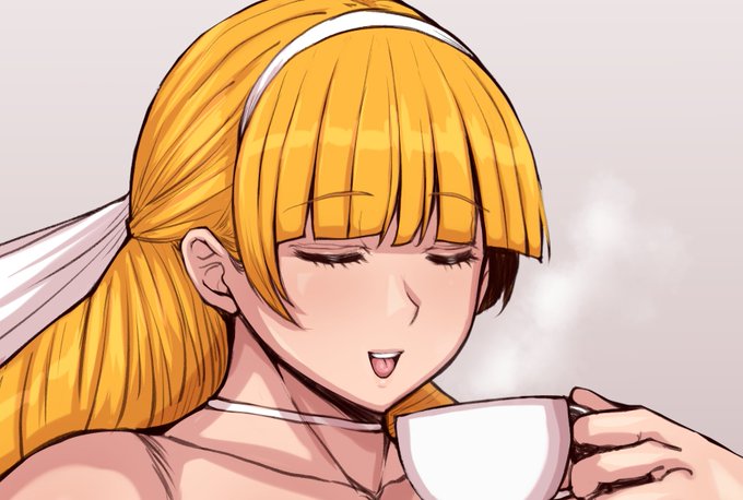 次はお下品なお体でお上品にお紅茶を飲む真璃亜で 