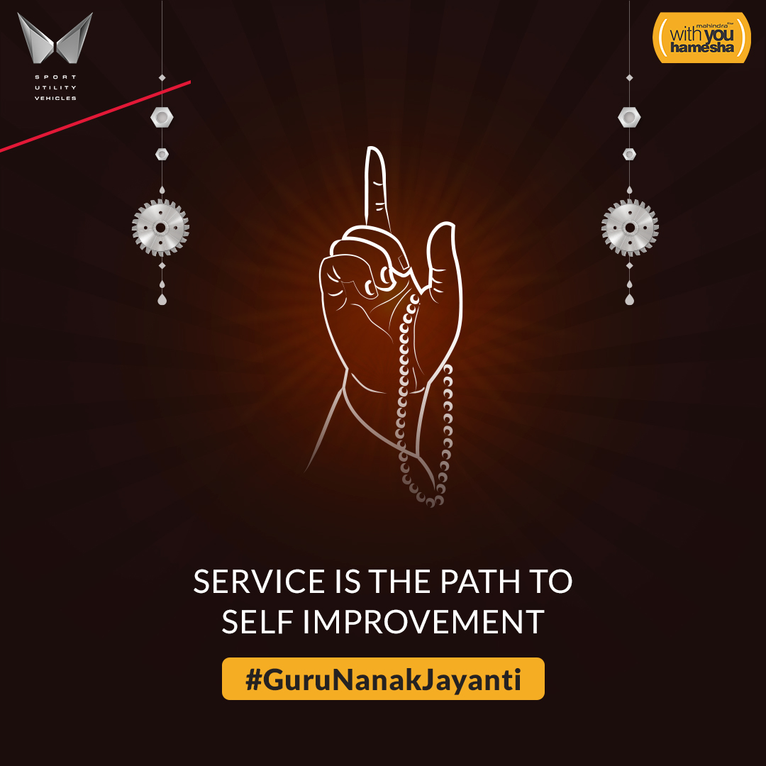 Resonating the eternal teaching, we strive for exceptional service. Here's wishing everyone a Happy #GuruNanakJayanti