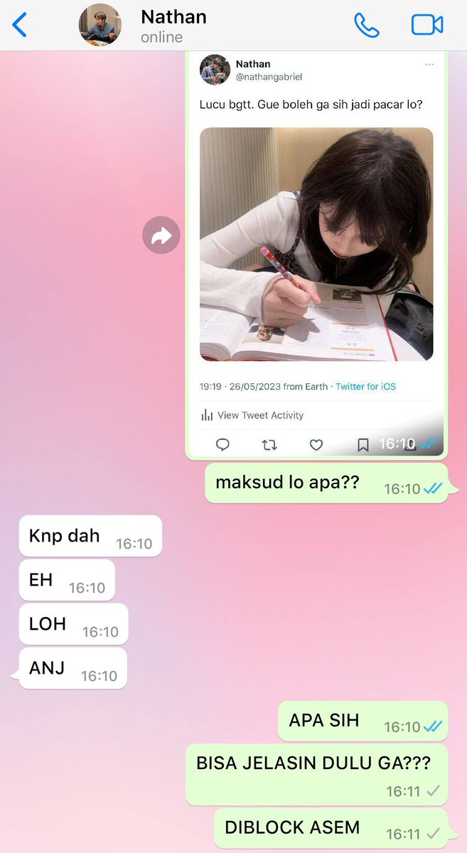 Enemies to Lover 🫶
—njm prompt au