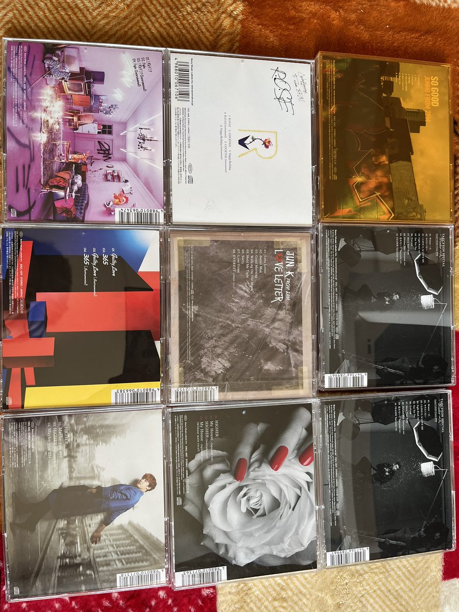 cnblue5oice's tweet photo. ② グッズ整理のためお譲りします。
CDはケースに少し傷があるものがあるため傷があるものはお値下げいたします。
素人保管なので気になる方はご遠慮ください。
値段は要相談でお願いします。
DMお待ちしております。

#2PM 
#ジュンケイ 
#ニックン
#テギョン 
#ウヨン
#ジュノ 
#チャンソン https://t.co/ZLeJlr5tDb