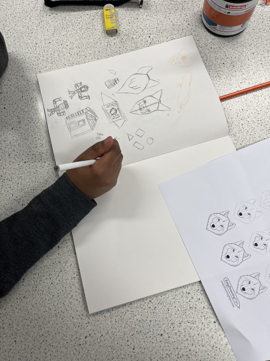 gorse_ruth's tweet photo. We love the enthusiasm and creativity on show at our weekly Art Club! Thank you Miss Hynes! #creativitytakescourage #creative #art #enrichment #extracurricular https://t.co/hBS4bbQS2I