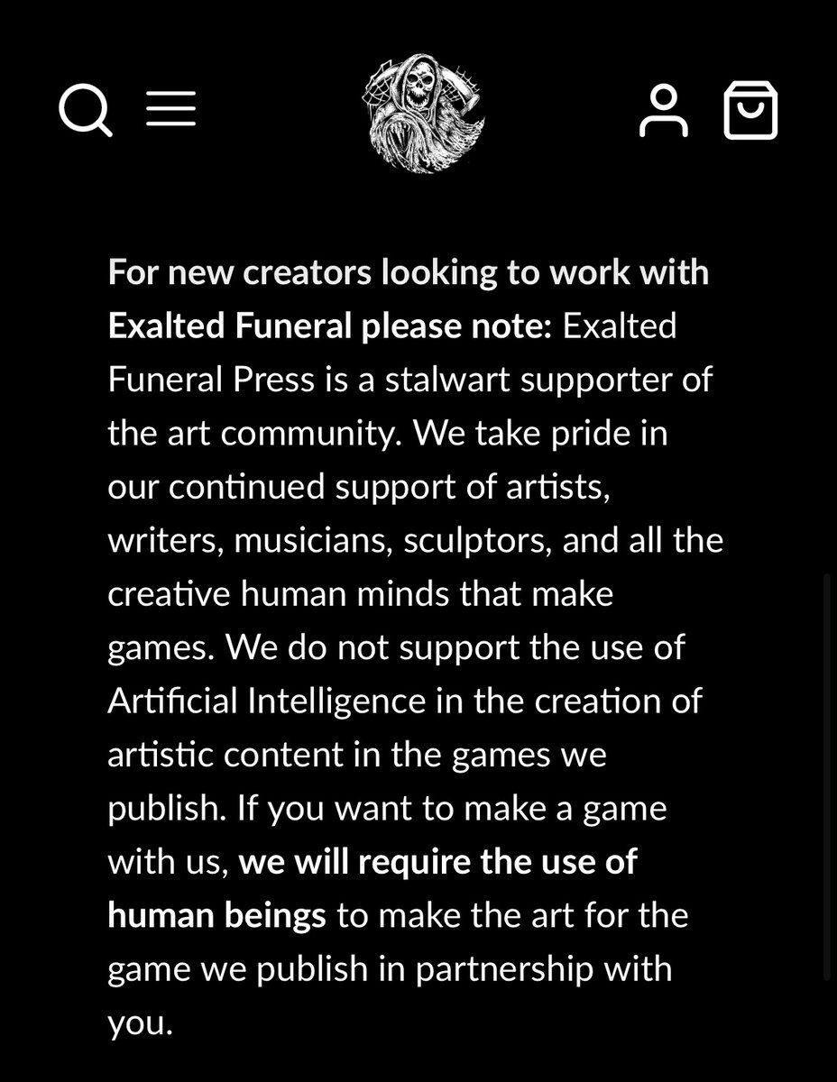 Thank you <a href="/ExaltedFuneral/">Exalted Funeral</a> for picking the right side in this. Not that I doubted you would.