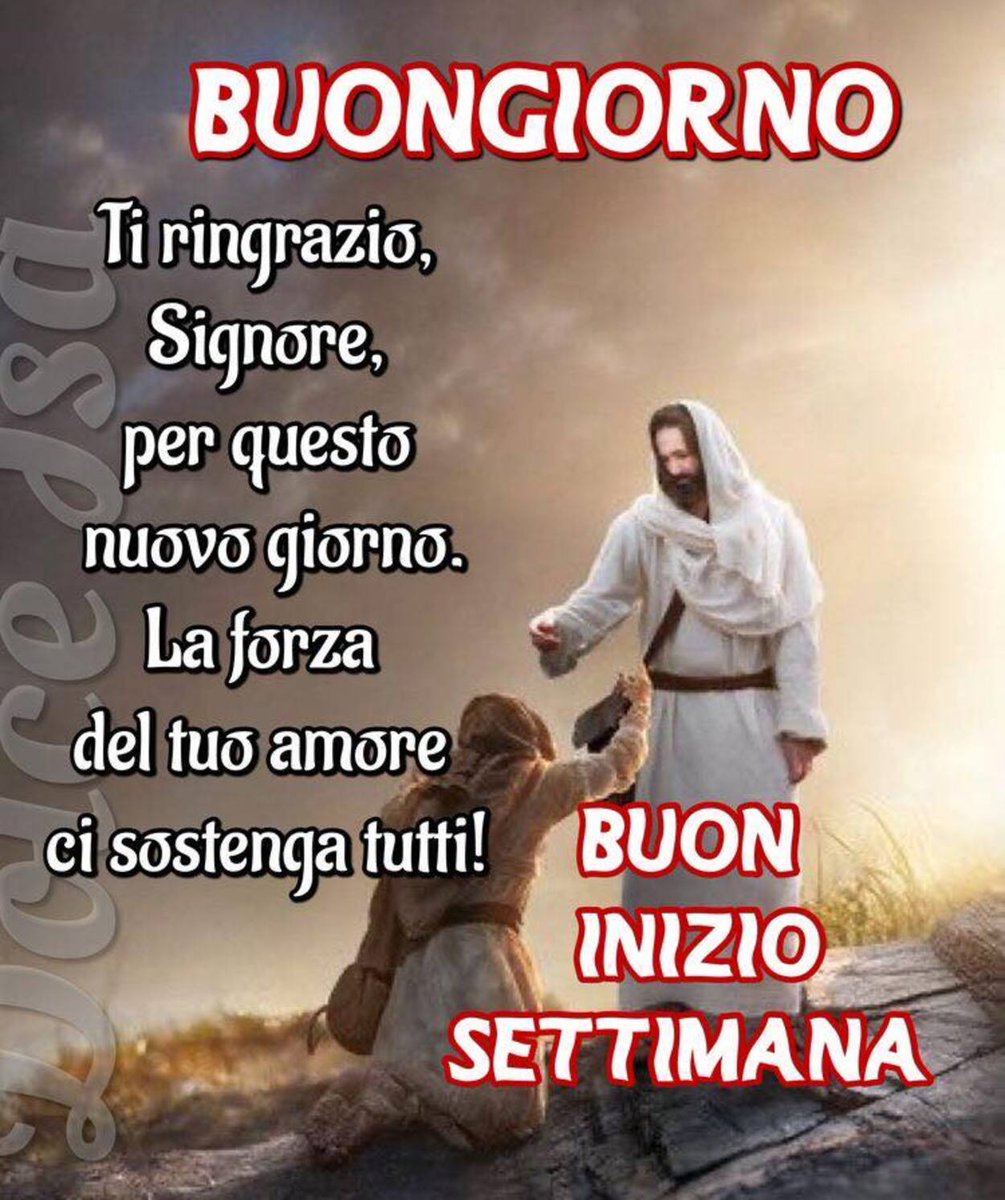 Buona e Santa giornata a tutti 🙏🏻 ❣️