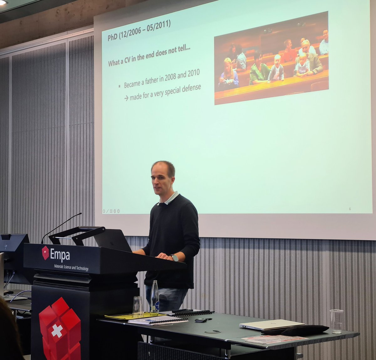 Postdocs_Empa40's tweet image. The Career Day @Empa_CH was a resounding success! Our four speakers shared their unique career journeys, providing valuable insights into life as scientists in academia and industry. #ScientificJourneys #CareerGrowth