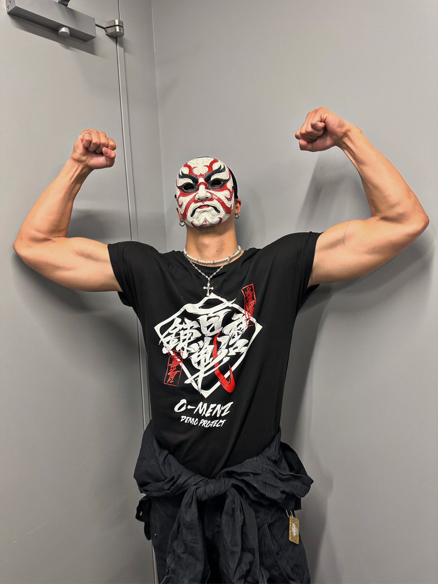 肉体派ダンサーって言ったら O-MENZの隈取で決まりだろ？ #o_menz