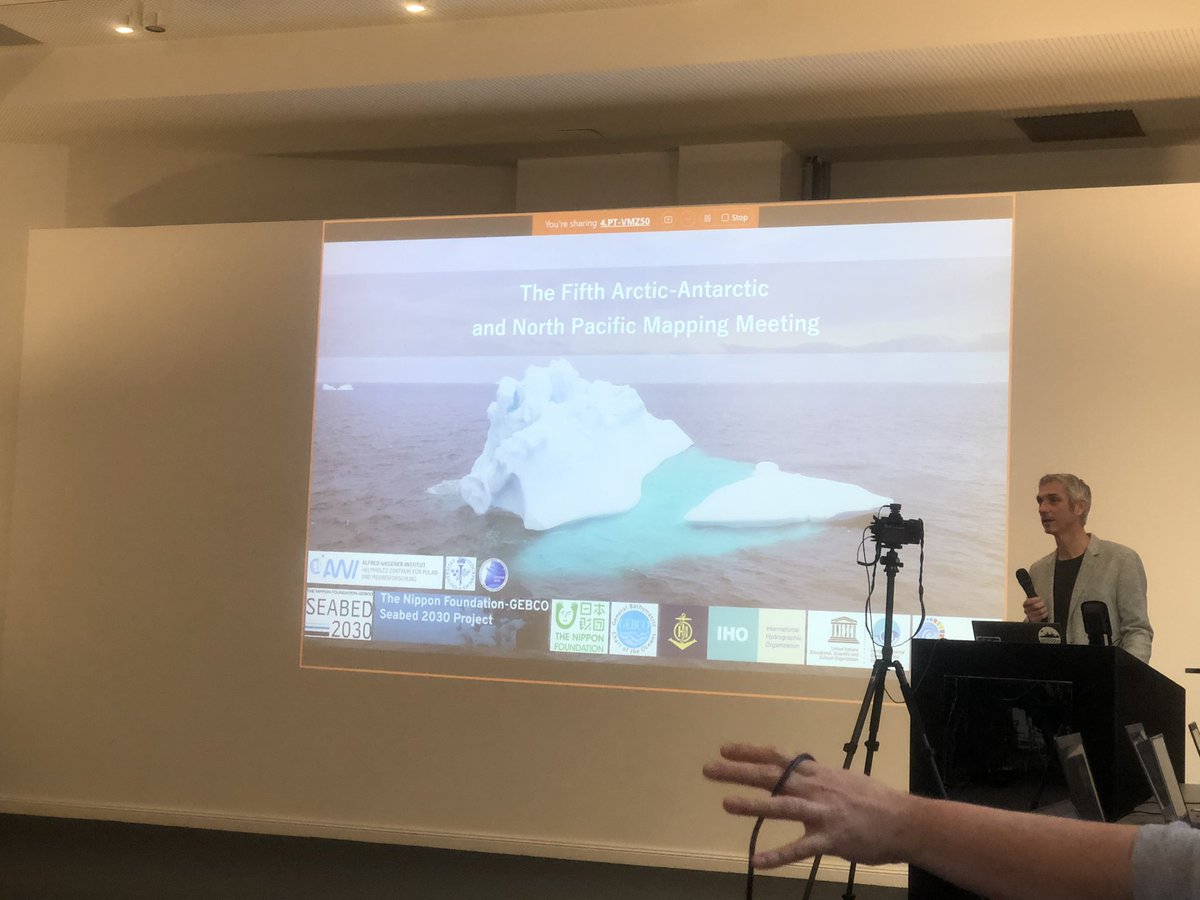 Lara F. Perez (@larafperez) on Twitter photo <a href="/gebcobathymetry/">GEBCO bathymetry</a> <a href="/seabed2030/">Seabed 2030</a> 5th #Arctic #Antarctic & N #Pacific Mapping Meeting has started !!! 🥳❄️ <a href="/gebcobathymetry/">GEBCO bathymetry</a> <a href="/seabed2030/">Seabed 2030</a> 5th #Arctic #Antarctic & N #Pacific Mapping Meeting has started !!! 🥳❄️