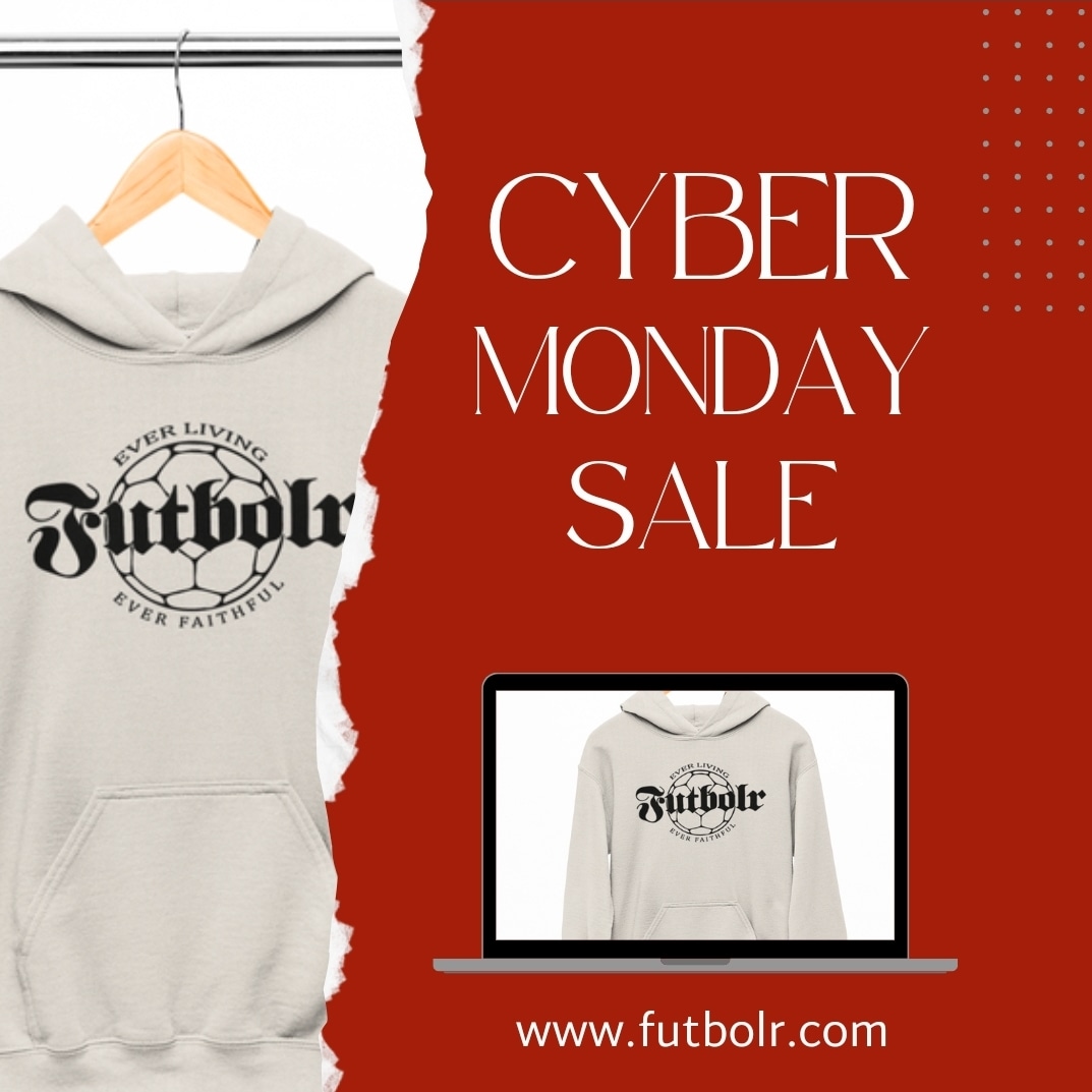 Shop Now.  Cyber Monday Sale.  Great Deals.  futbolr.com
Soccer Meets Fashion