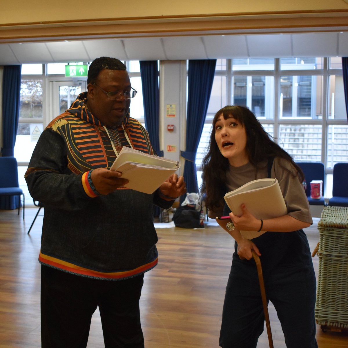 PrincesHall's tweet photo. Fancy a sneak peek at our #panto rehearsals? The cast, crew and production team are currently working hard to make sure that Aladdin will be a truly magical production for everyone. 📷

📷 Book online and more info at https://t.co/DchsRPb6HX https://t.co/MV0nMUJgsy