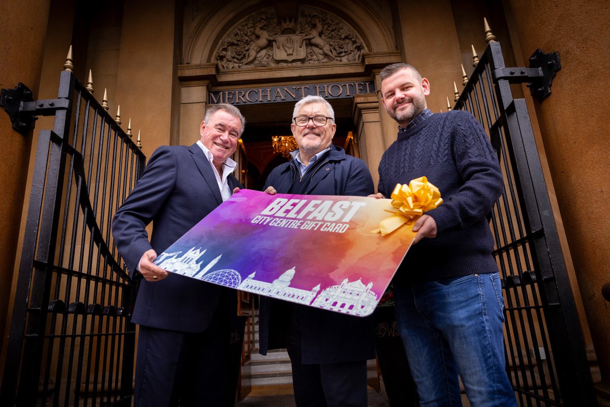 As the festive season approaches, it's time to think about how to express gratitude to your team and clients. Move beyond the traditional 'thank you' with something unique - the Belfast City Centre Gift Card. 🎁Deadline for orders is Friday 15th Dec 2023 belfastgiftcard.co.uk