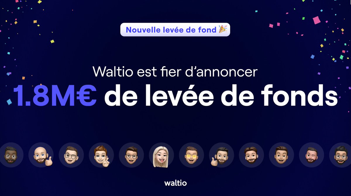 ✨ Annonce ✨

Nous sommes heureux de vous annoncer une étape majeure dans notre aventure 👇

Waltio vient de réaliser une levée de fonds de 1.8 million d'euros pour poursuivre son développement.

Cette levée permettra à Waltio de continuer à développer son produit pour