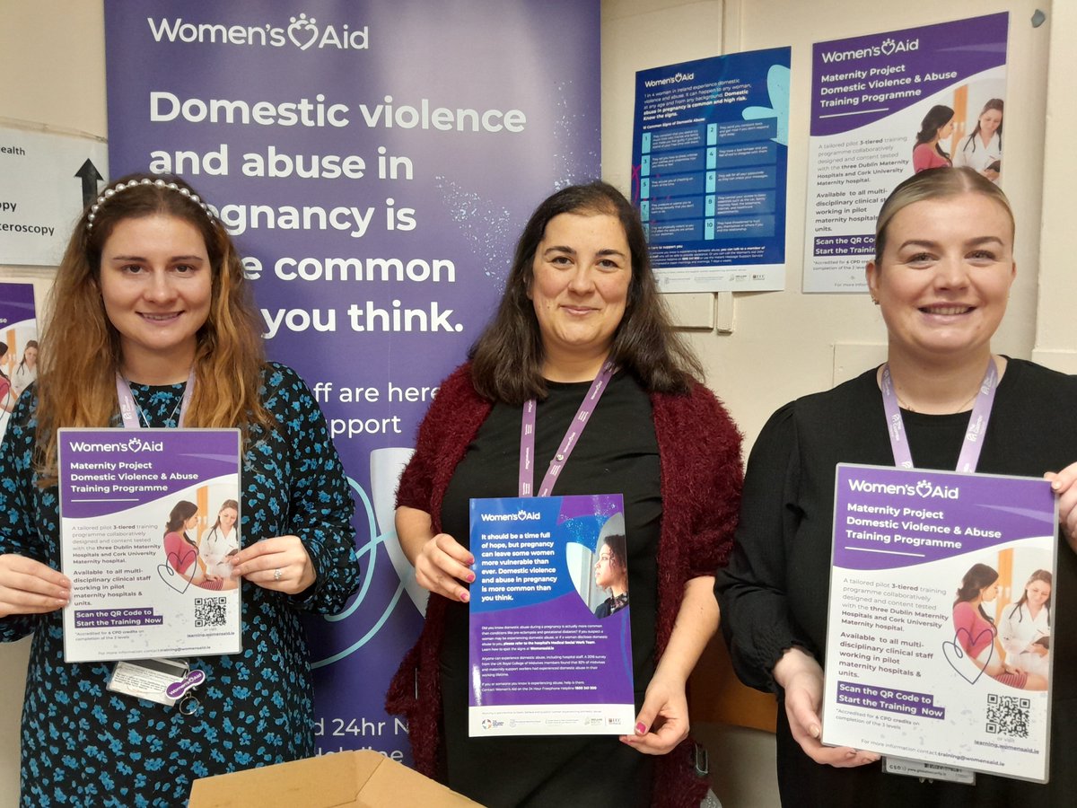 The Coombe Hospital (@coombehospital) on Twitter photo 4 CPD points available for clinical staff taking part in <a href="/Womens_Aid/">Women's Aid Ireland</a> DVA training programme in pilot maternity hospitals. Staff in <a href="/CoombeHospital/">The Coombe Hospital</a> busy signing up colleagues this morning. <a href="/RotundaHospital/">The Rotunda Hospital</a> @The_ NMH @CUH_ Cork <a href="/IrelandSouthWID/">Ireland South Women & Infants Directorate</a> <a href="/GretchenMcguirk/">Gretchen McGuirk</a> @DMHospitalGroup 4 CPD points available for clinical staff taking part in <a href="/Womens_Aid/">Women's Aid Ireland</a> DVA training programme in pilot maternity hospitals. Staff in <a href="/CoombeHospital/">The Coombe Hospital</a> busy signing up colleagues this morning. <a href="/RotundaHospital/">The Rotunda Hospital</a> @The_ NMH @CUH_ Cork <a href="/IrelandSouthWID/">Ireland South Women & Infants Directorate</a> <a href="/GretchenMcguirk/">Gretchen McGuirk</a> @DMHospitalGroup