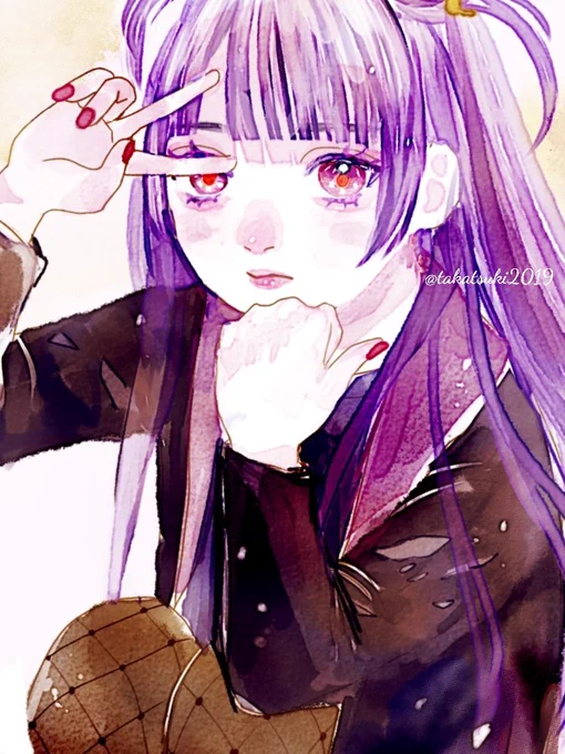白鯨堂こちさんから、イラストリレーのバトンを頂きました!ありがとうございます!!水彩風デジタルっぽい絵のまとめです! 
