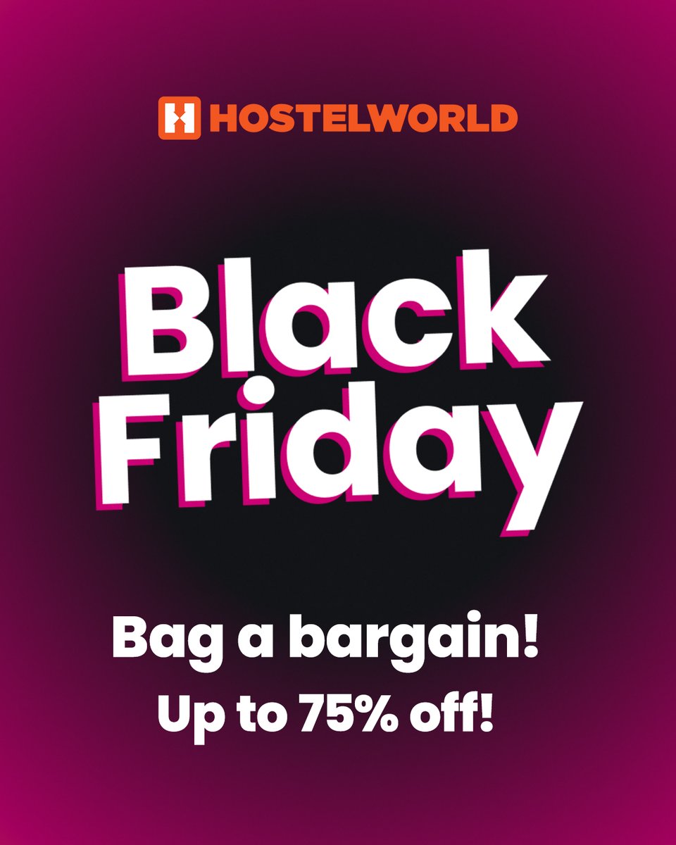 jdn_trvl's tweet photo. We are proud to promote Hostelworld 😎 

TOP RECOMMENDATIONS for cool stays, value for money, and they are ALL great places. You could get a great deal if you BOOK NOW - https://t.co/UYkaxuVHm7

#LinkInBio #Travel #BlackFriday2023 #Sales #CyberMonday2023 #TravelTheWorld https://t.co/9lbkUDr6IS